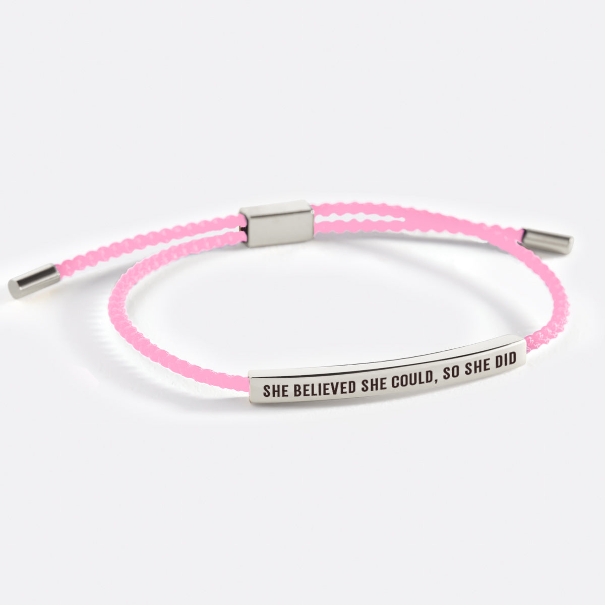 She Believed She Could, So She Did Inspire Bracelet