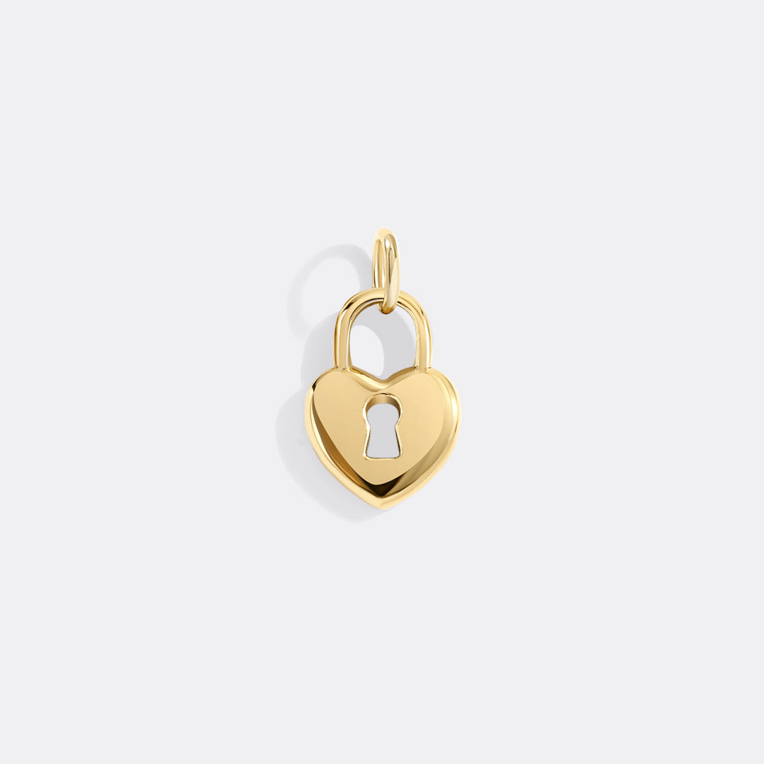 Heart Lock Charm