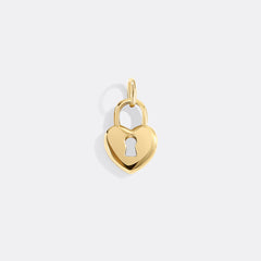 Heart Lock Charm