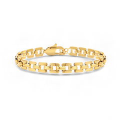 Timepiece Link Chain Bracelet